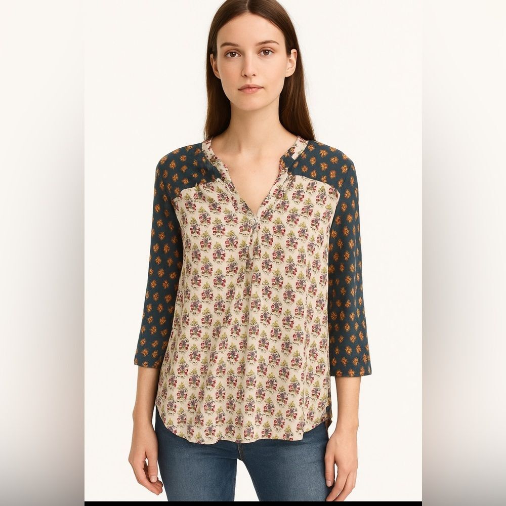 Maeve X Anthropologie Mandan Top Sz M